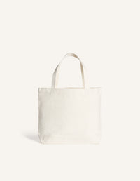 Dressed Fox Tote - Ecru