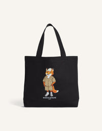 Dressed Fox  Tote - Black