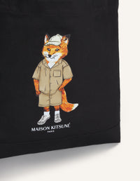 Dressed Fox  Tote - Black
