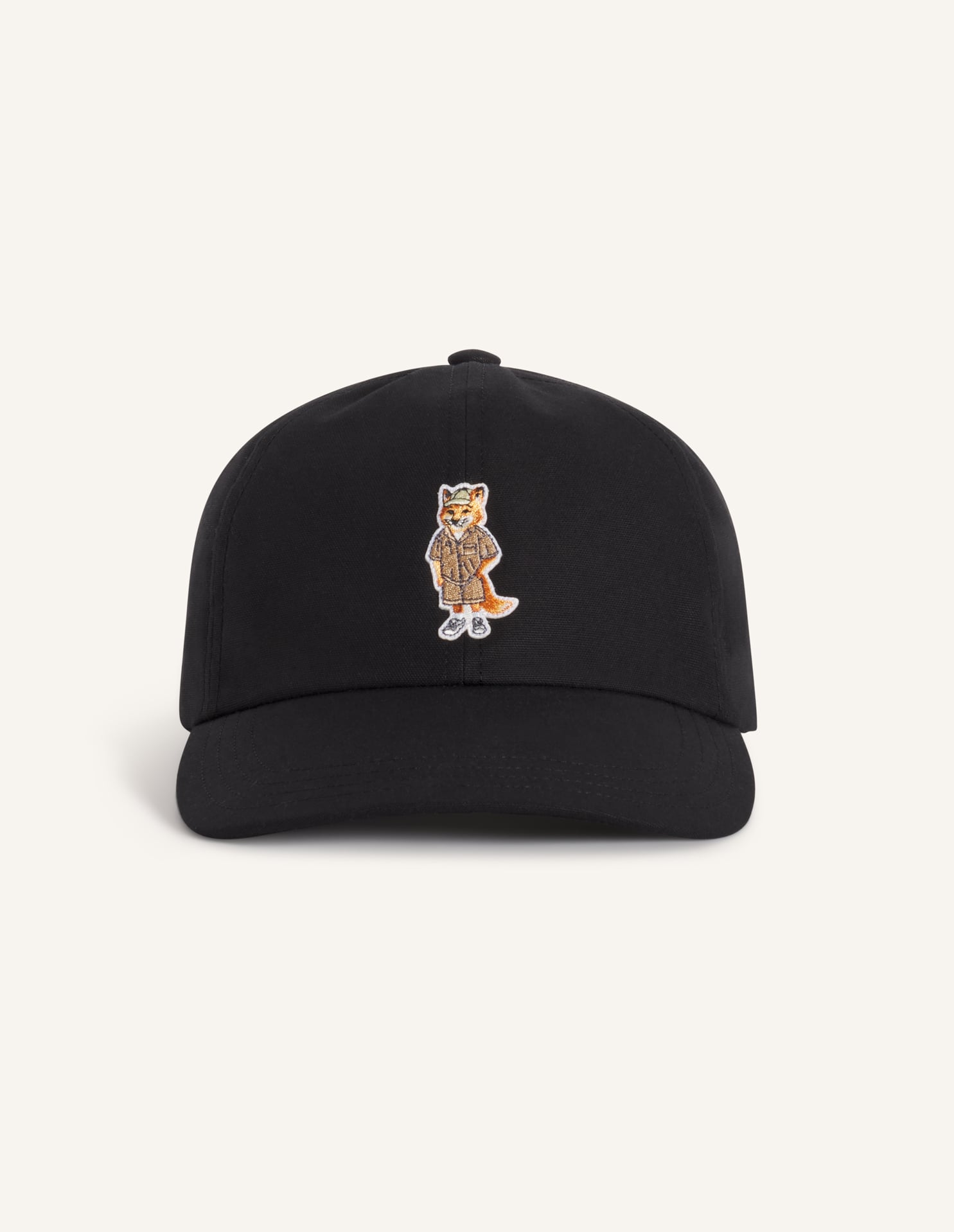 Dressed Fox Cap - Black