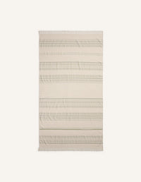 Striped Towel - Clay/Pelican/Dust Green