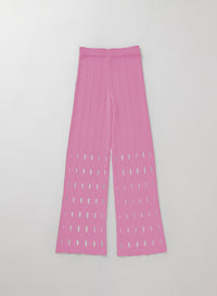 Pantalon Quartz ajouré - Electric Rose