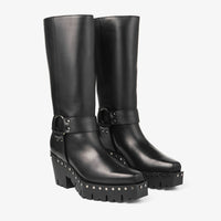 Bottes Quinn 75 en cuir - Black