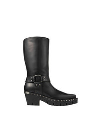 Bottes Quinn 75 en cuir - Black