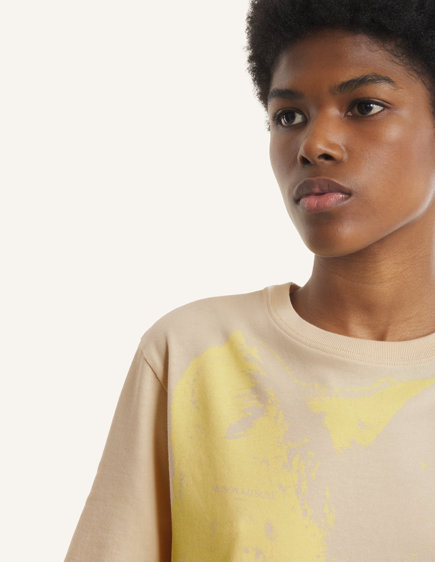 Fox Cub Comfort Tee-Shirt - Sandshell