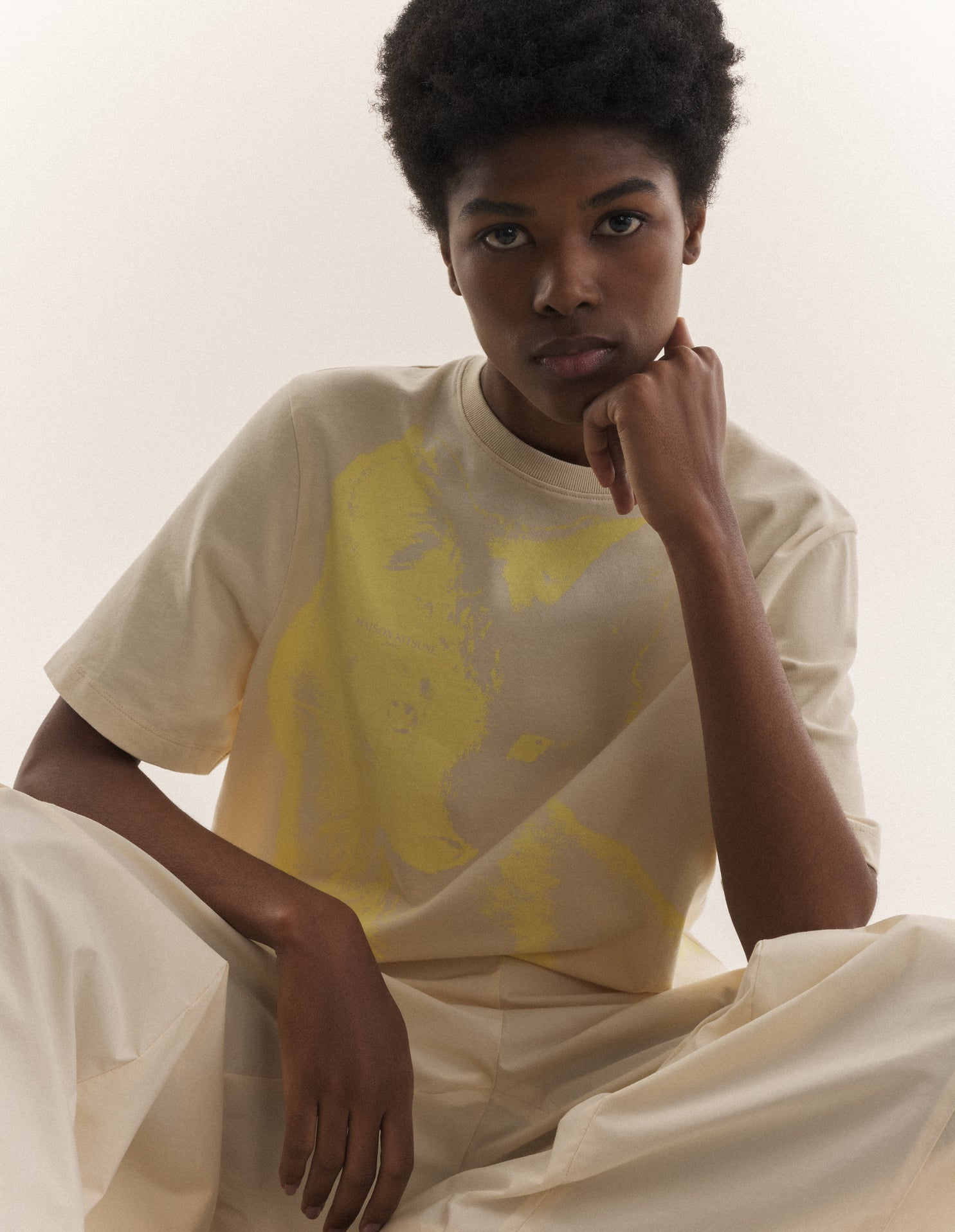 Fox Cub Comfort Tee-Shirt - Sandshell