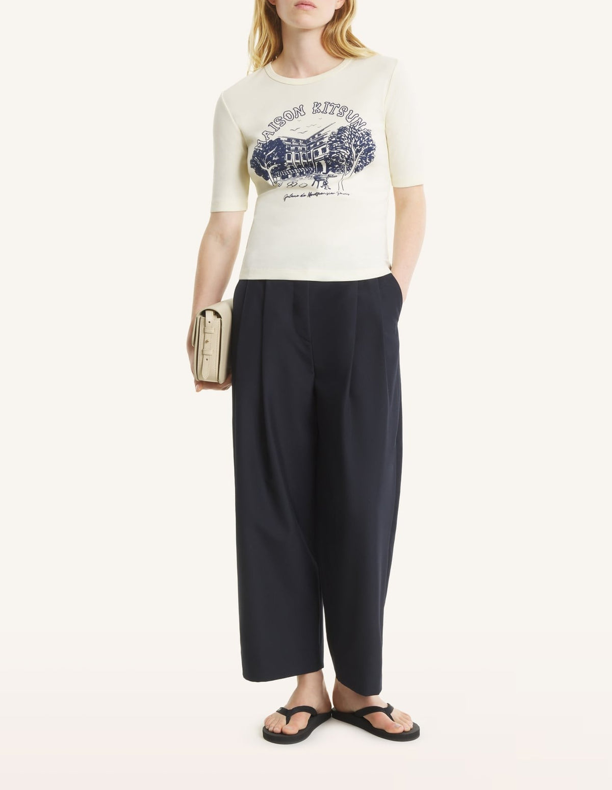 T-shirt Galerie De Montpensier - Pure Ecru