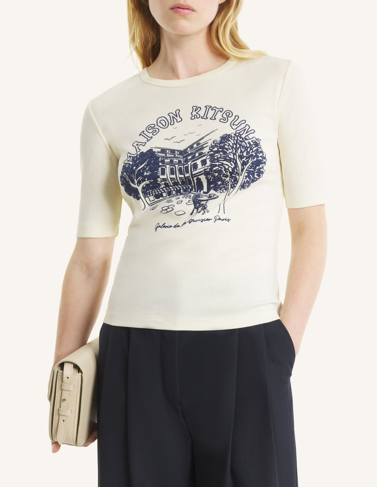 T-shirt Galerie De Montpensier - Pure Ecru