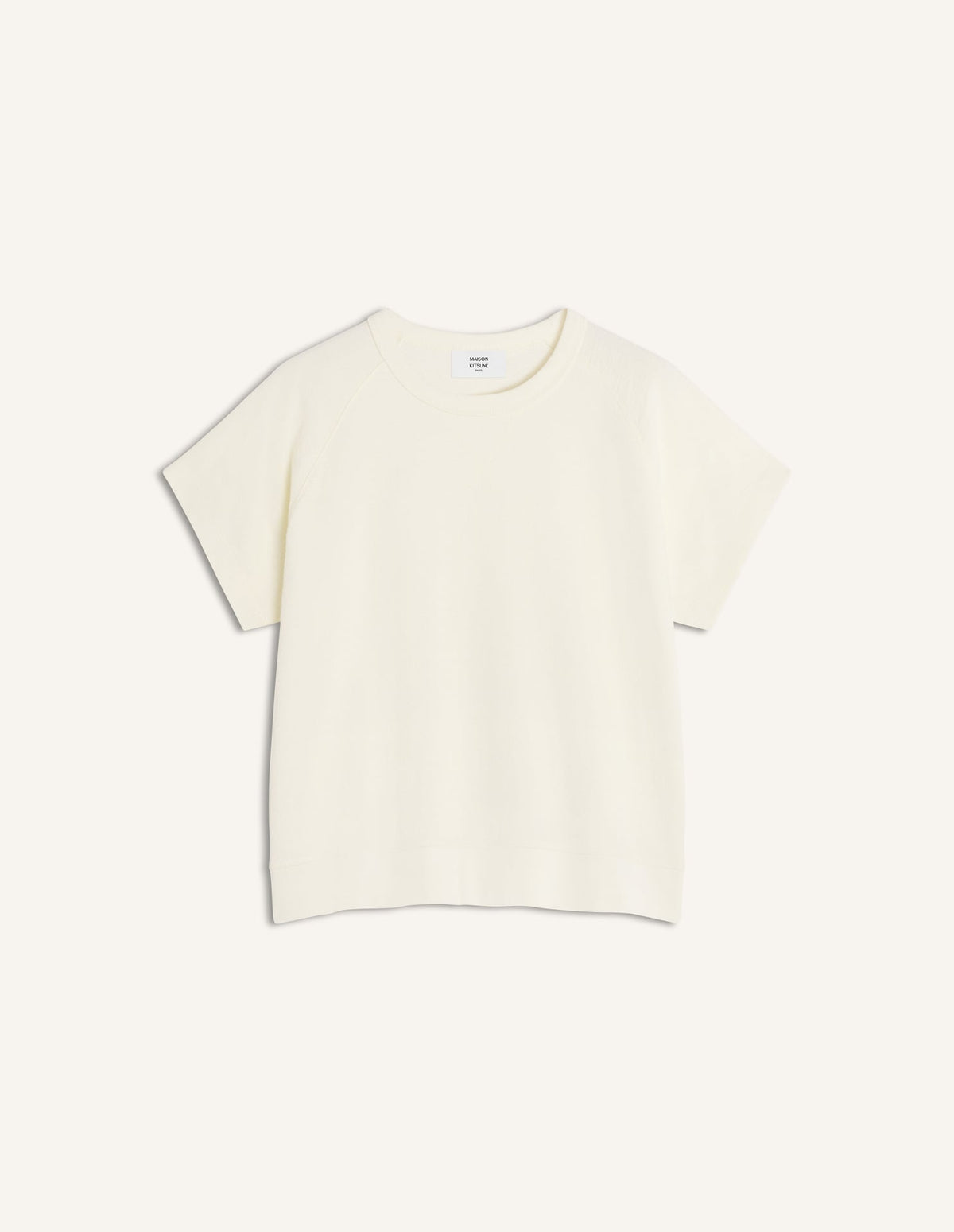 Textured Tee-Shirt - Pure Ecru