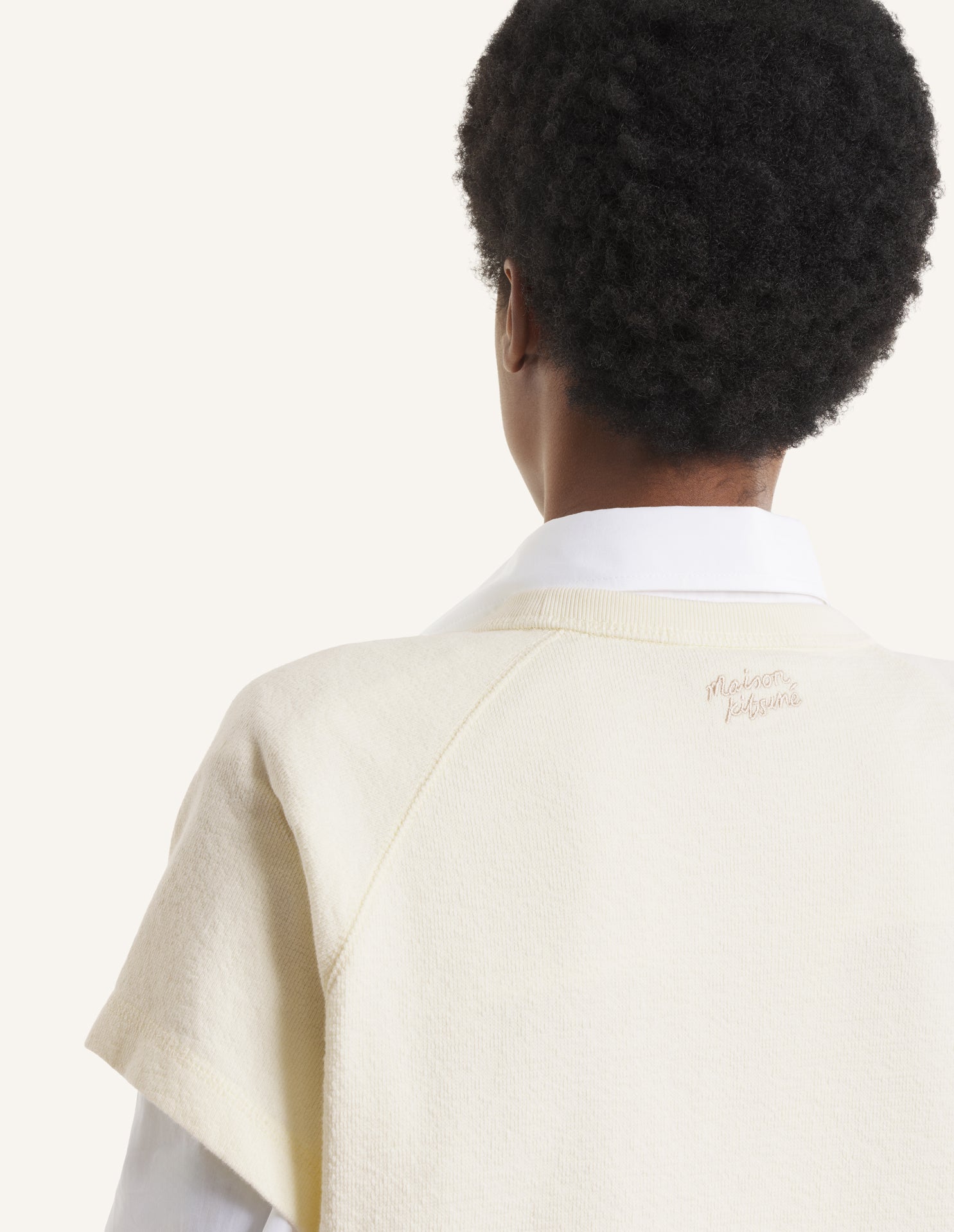 Textured Tee-Shirt - Pure Ecru