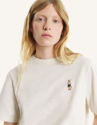 Dressed Fox Comfort Tee-Shirt - Dove