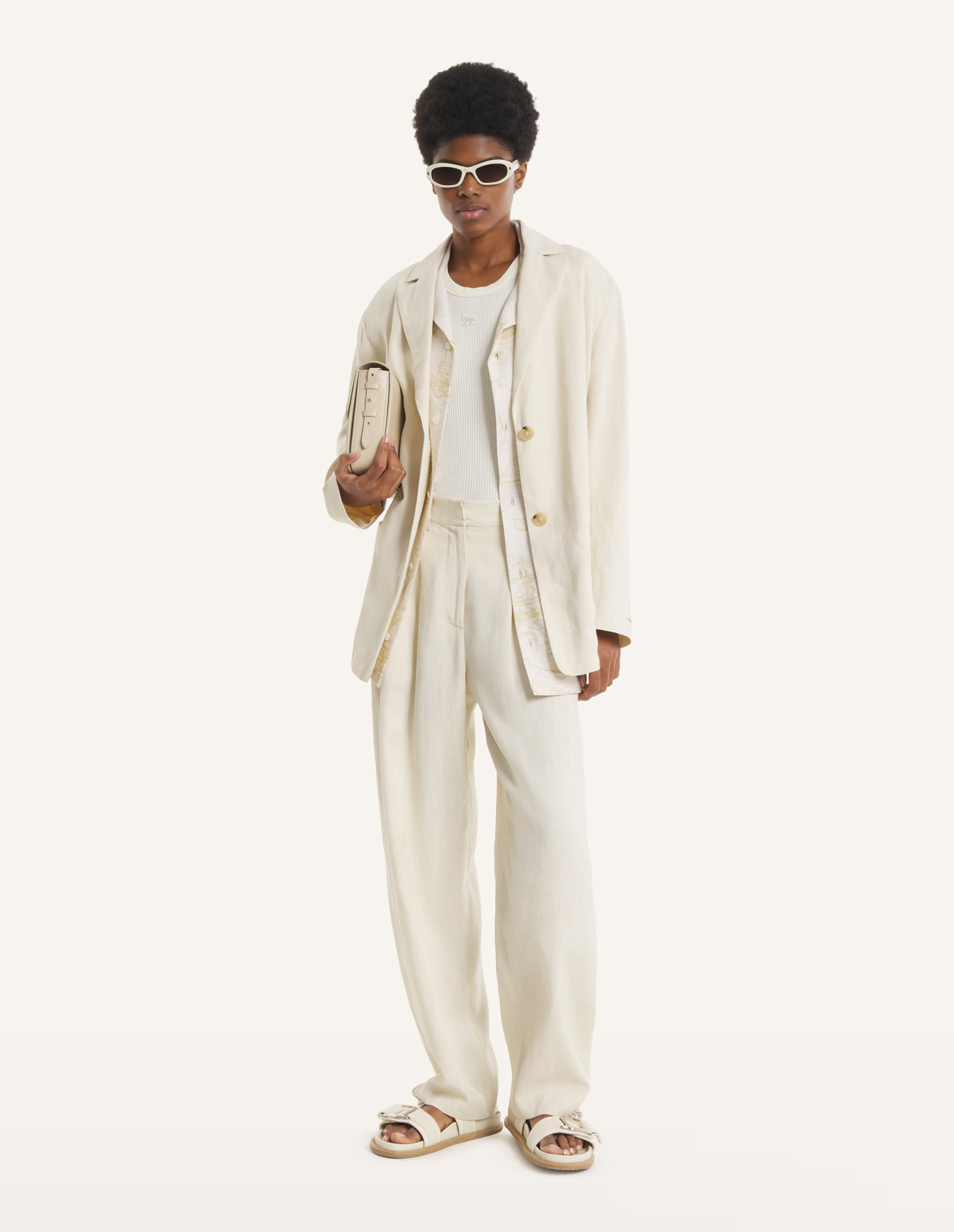 Tailored Jacket - Clay
