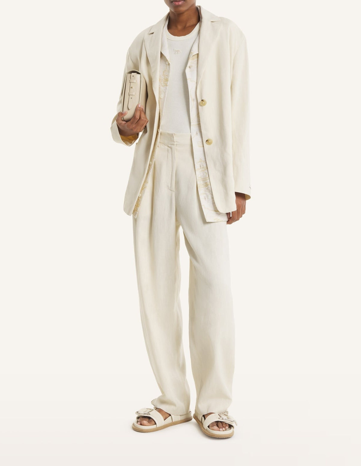 Veste blazer ajustée - Clay