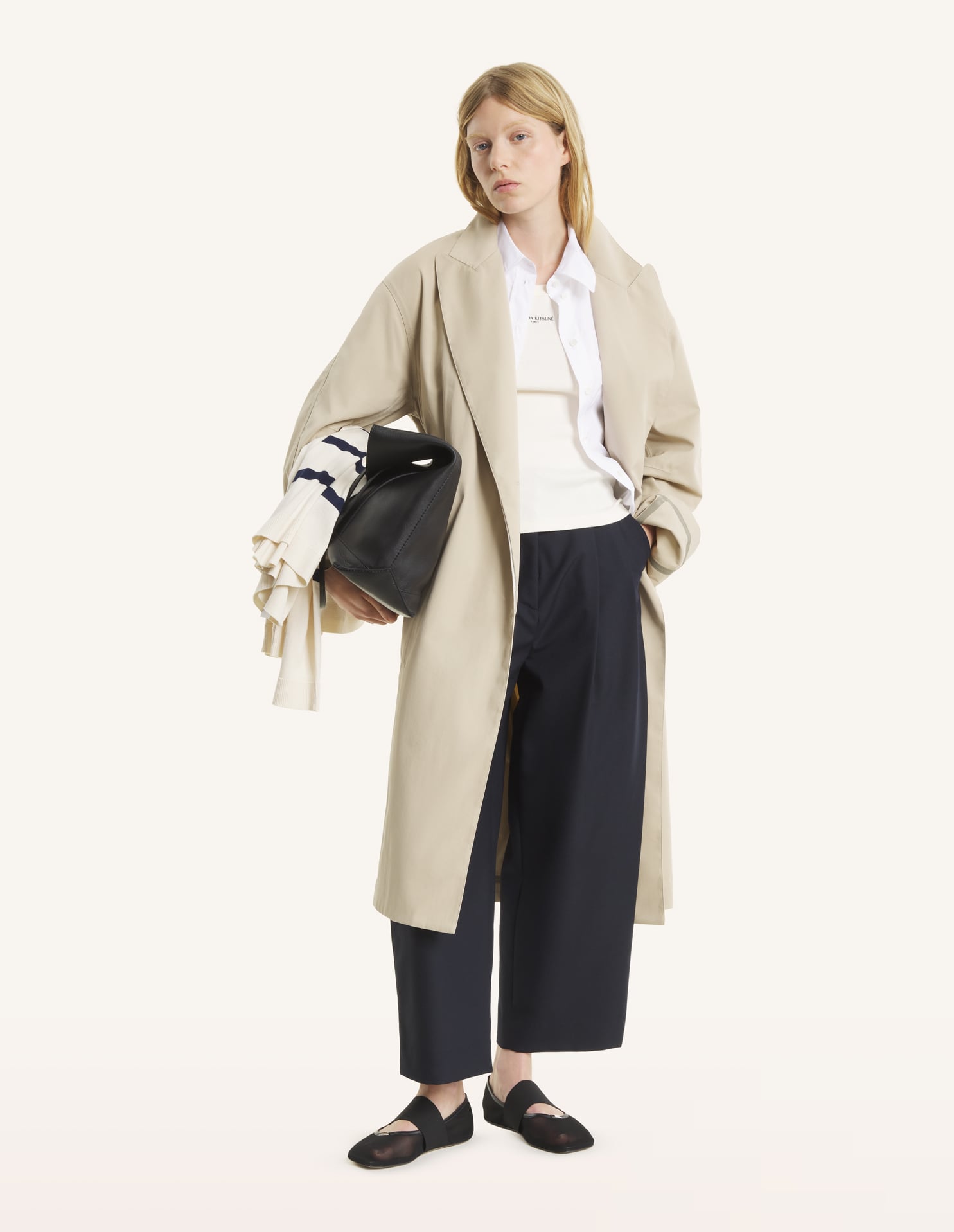 Wrap Coat - String