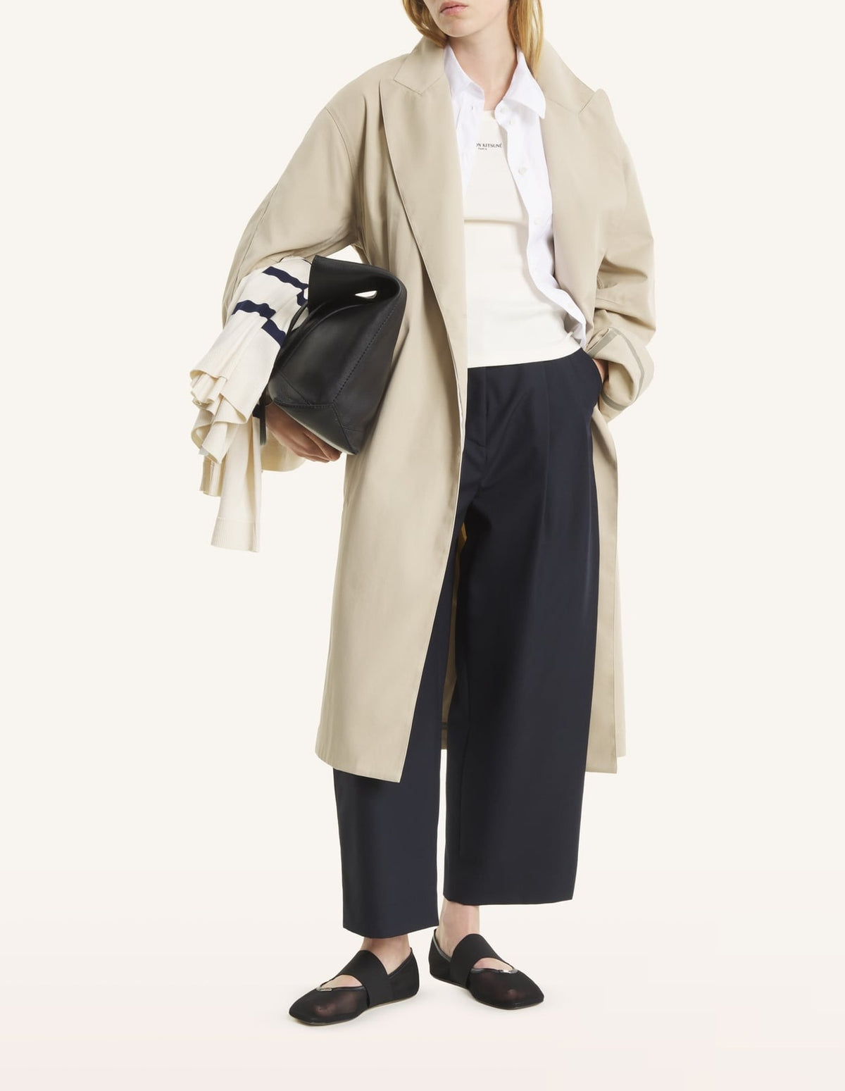 Manteau long portefeuille - String