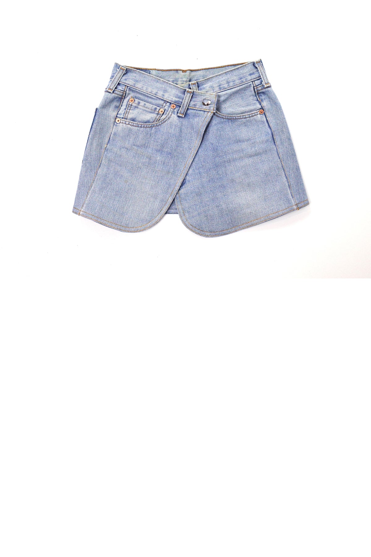 DENIM MINI SKIRT