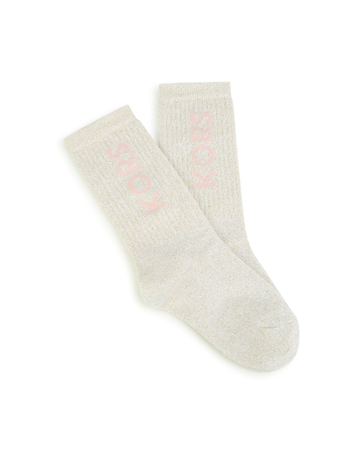 Chaussettes avec logo en coton - Blanc