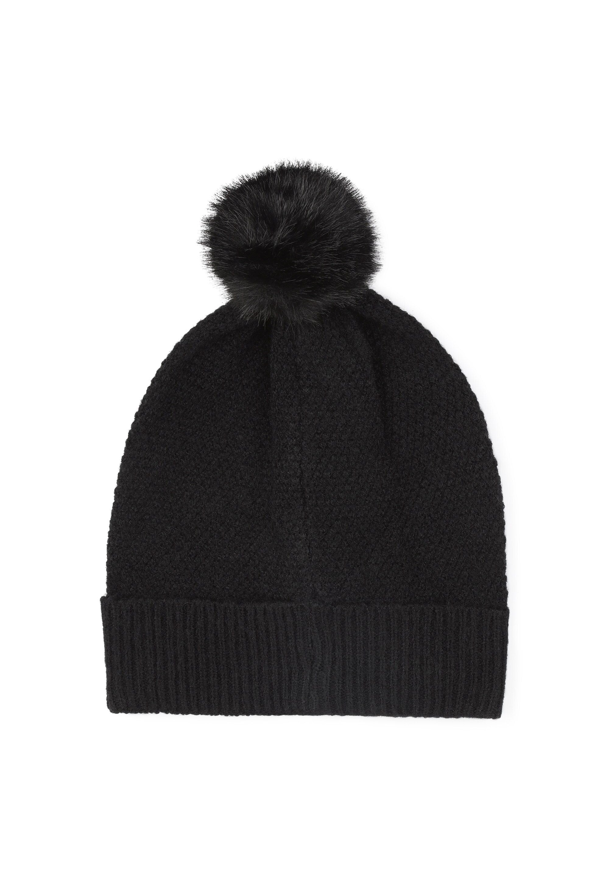 Bonnet avec logo - Black