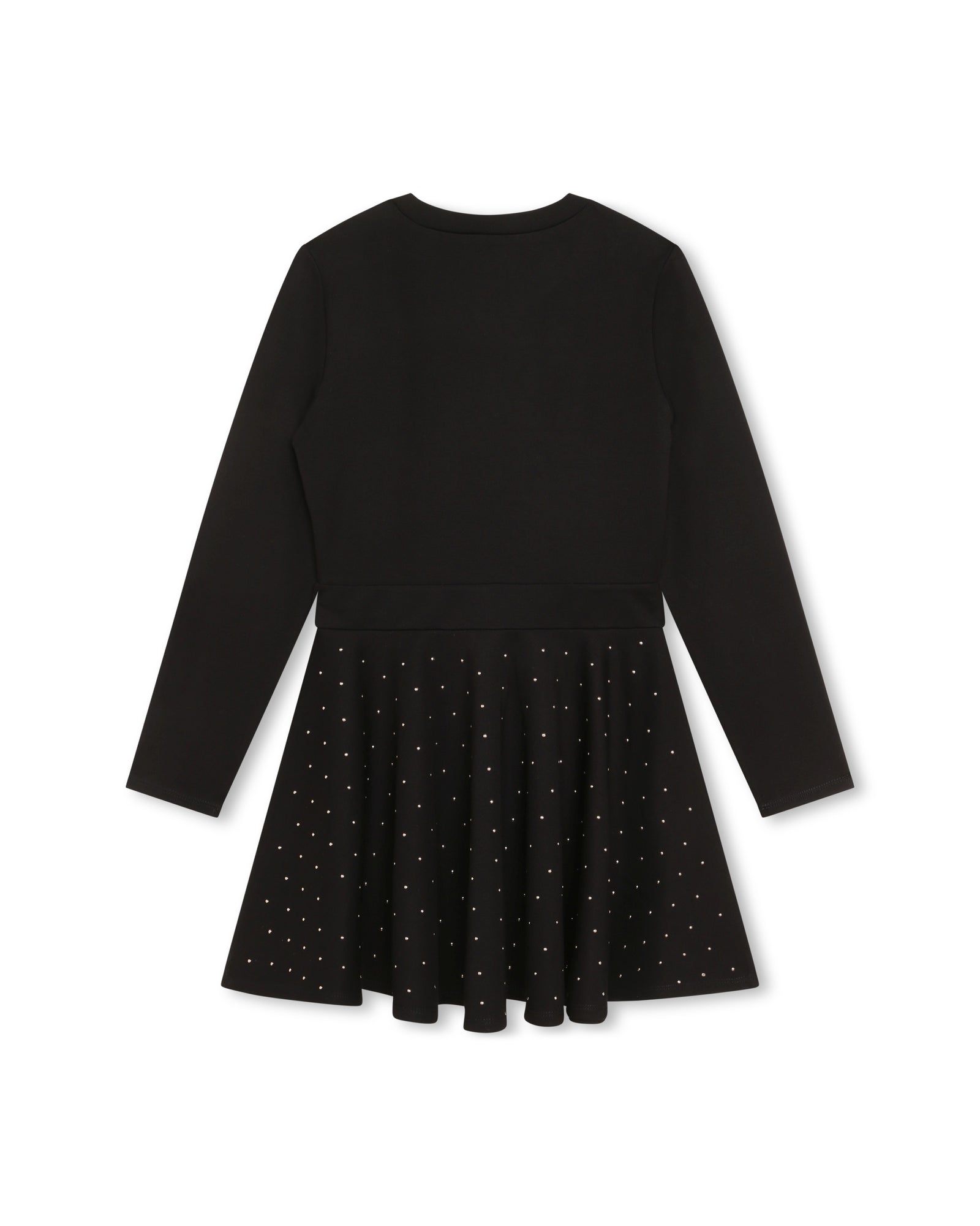 Long-sleeved dress - Black
