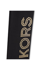 Cotton leggings - Black