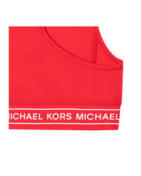 Brassière de sport pailleté - Rouge Bandan