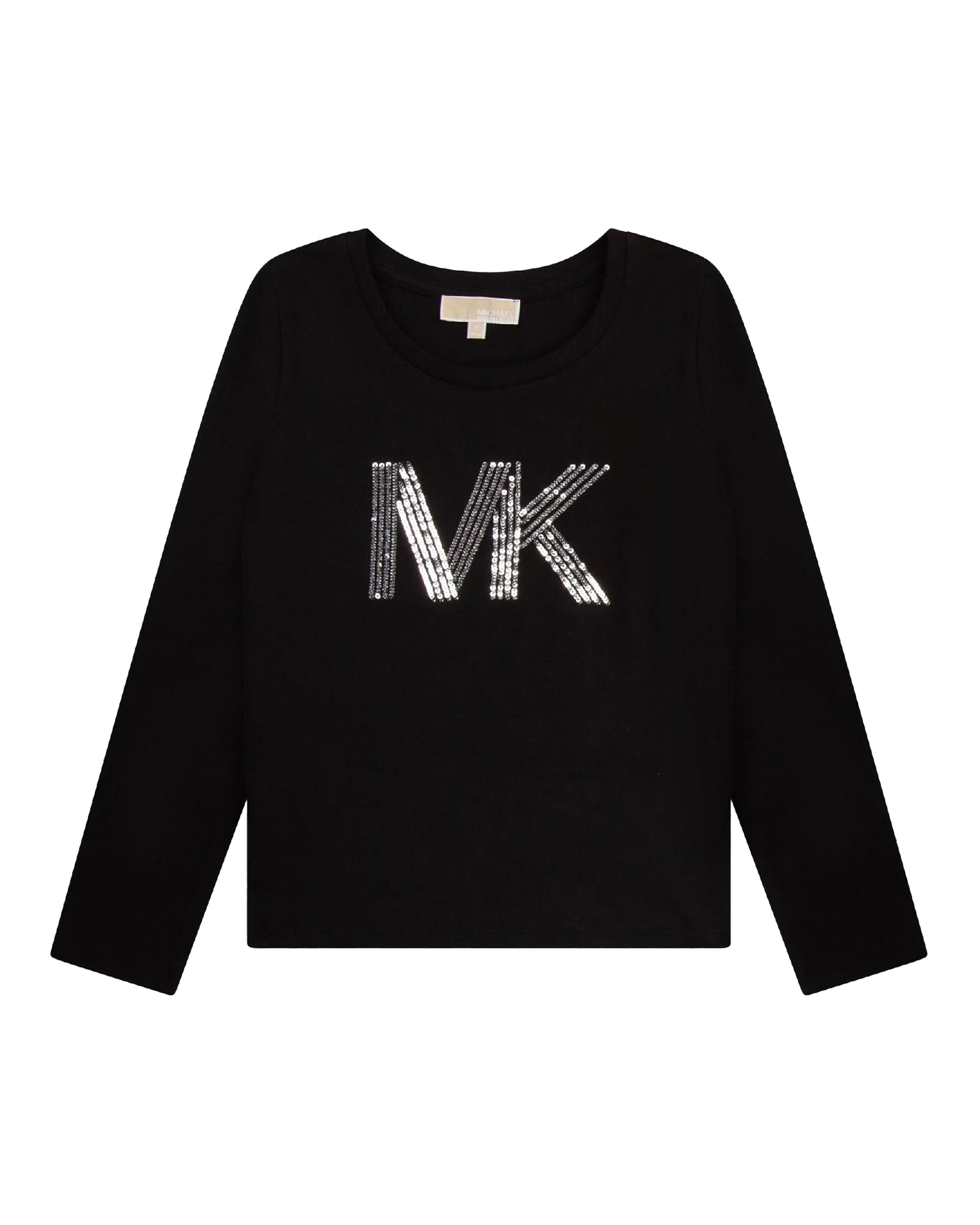 T-shirt manches longues en coton - Black
