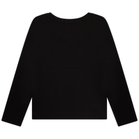 T-shirt manches longues en coton - Black