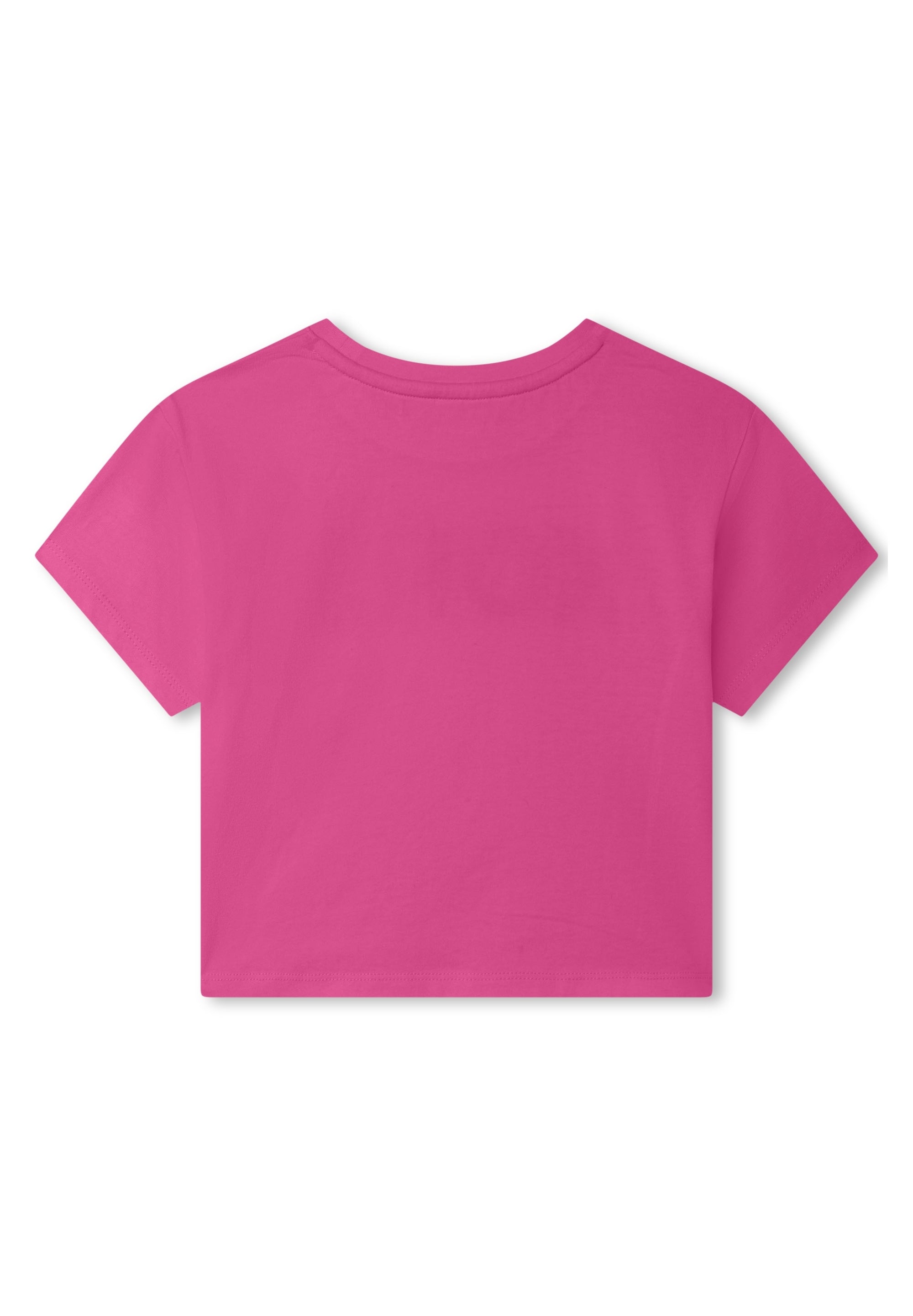 T-shirt à manches courtes en coton - Fuxia