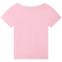 Short-sleeved cotton T-shirt - Hydrangea