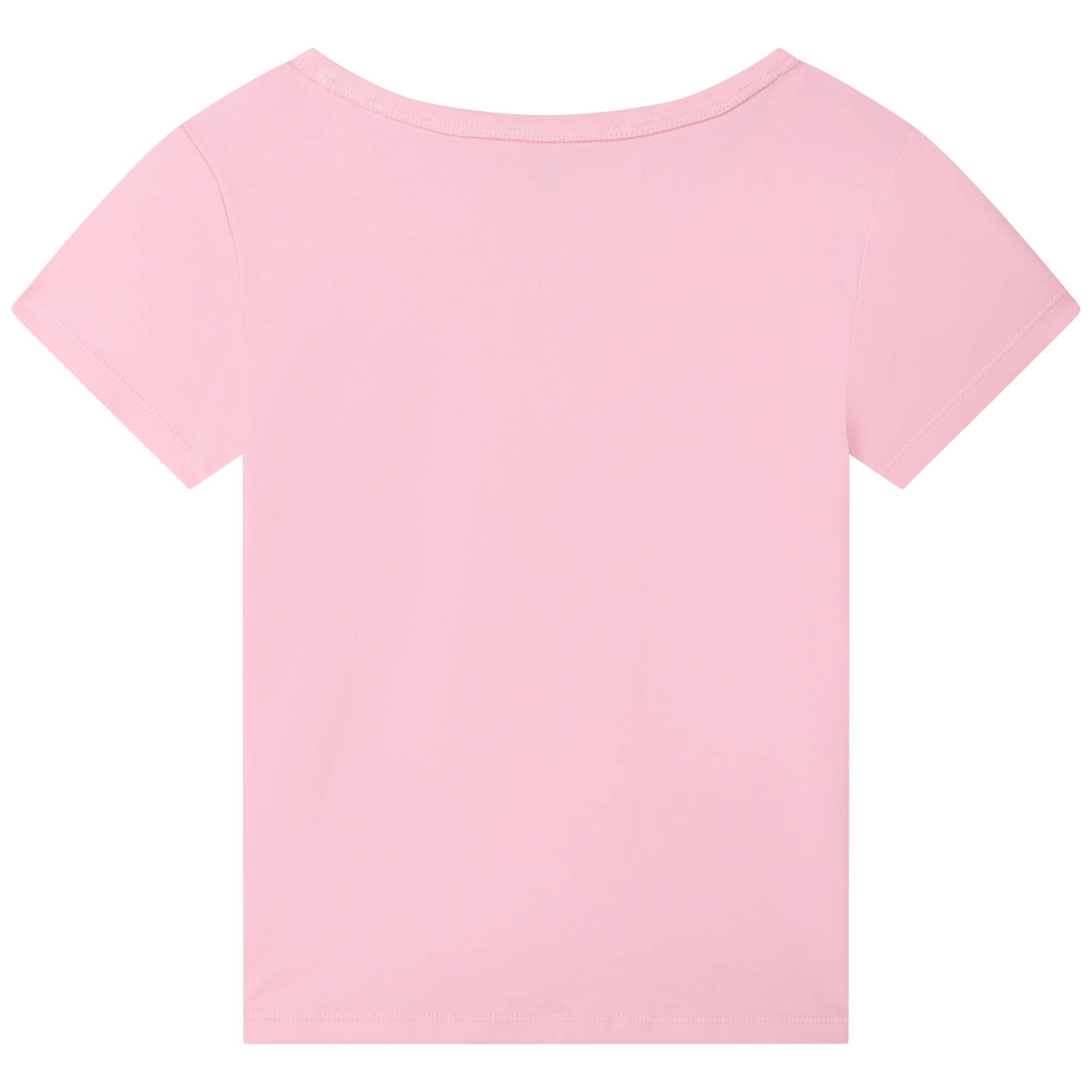 Short-sleeved cotton T-shirt - Hydrangea