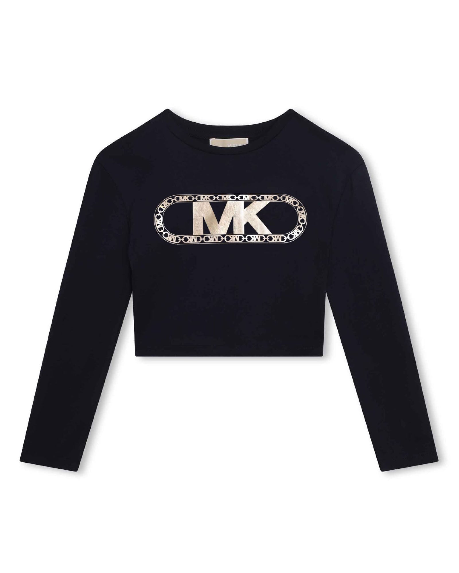 T-shirt manches longues en coton - Bleu Cargo