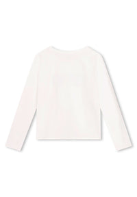 T-shirt manches longues en coton - Off White