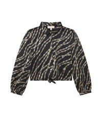 Shirt with logo - Black