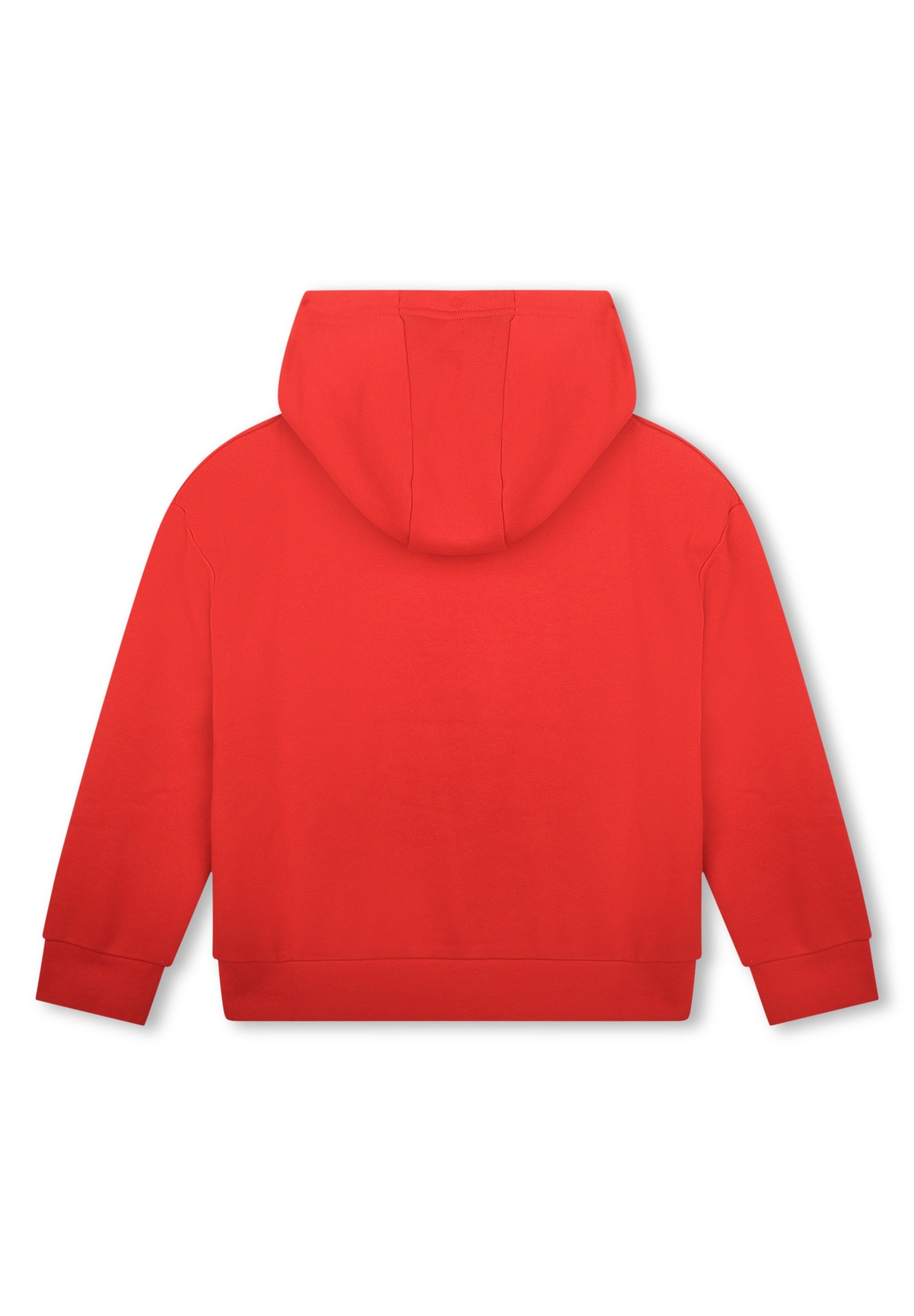 Sweat à capuche en coton - Rouge Profon