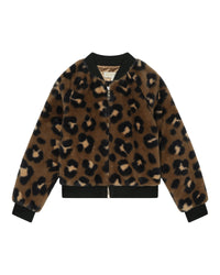 Veste courte à motifs - Pain d'Épice