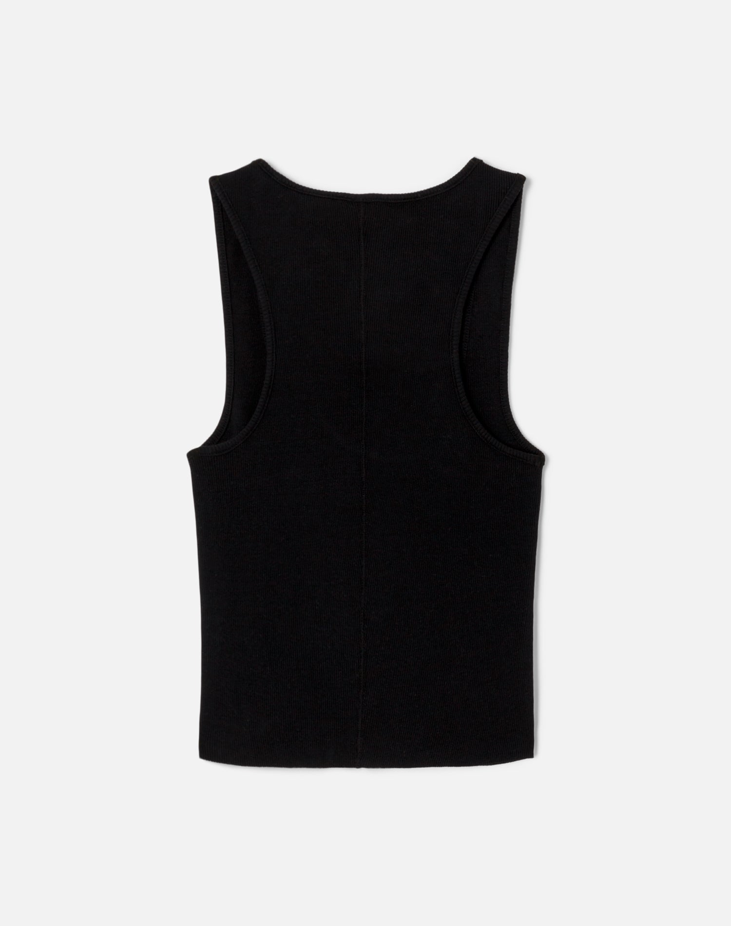 Hanes cut-out tank top - Black