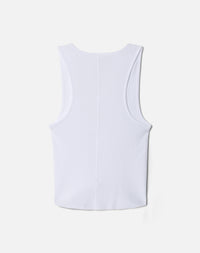 Hanes cut-out tank top - Optic White