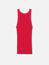 Hanes ribbed tank top - Dragon Fruit