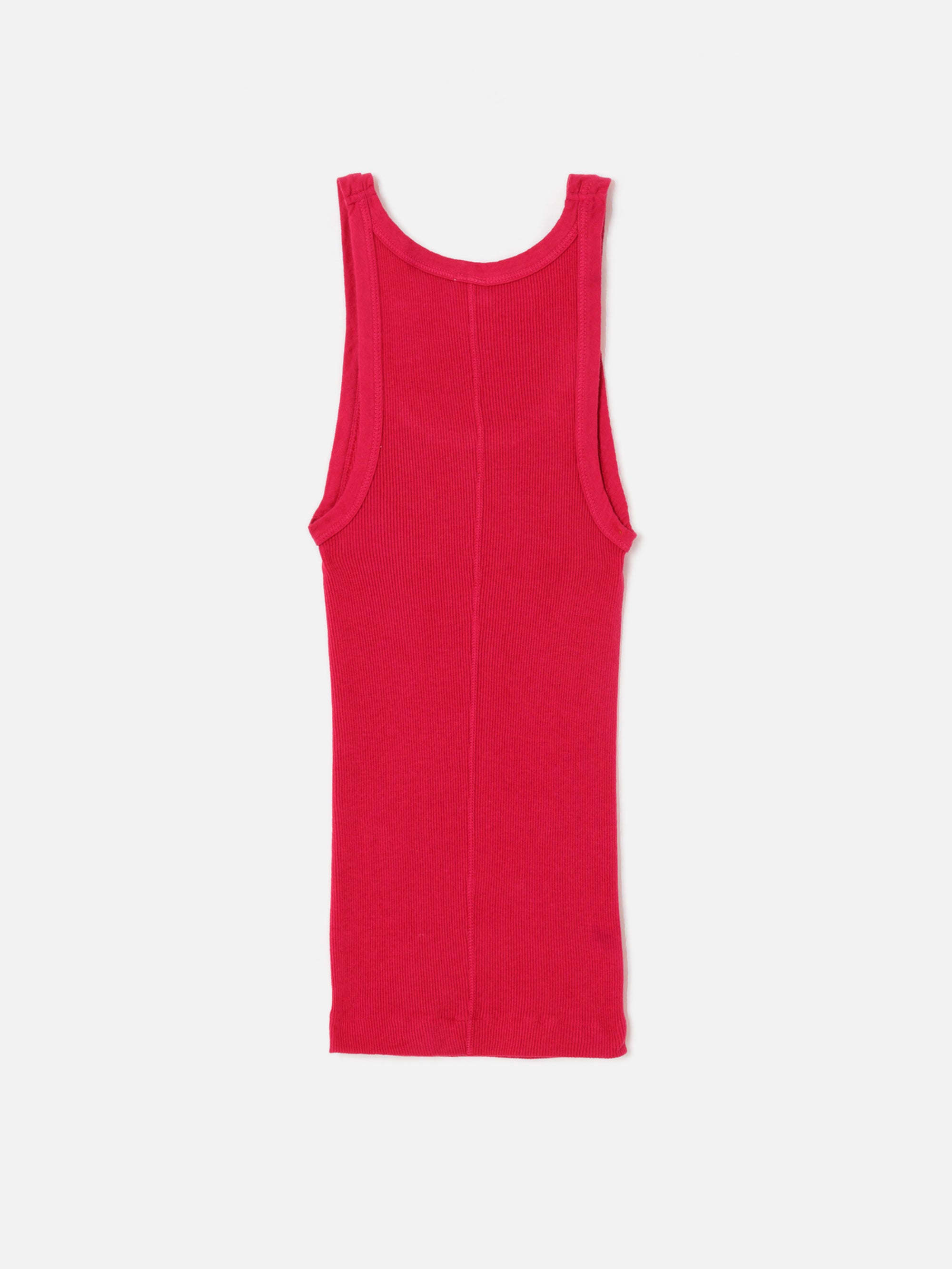 Hanes ribbed tank top - Dragon Fruit