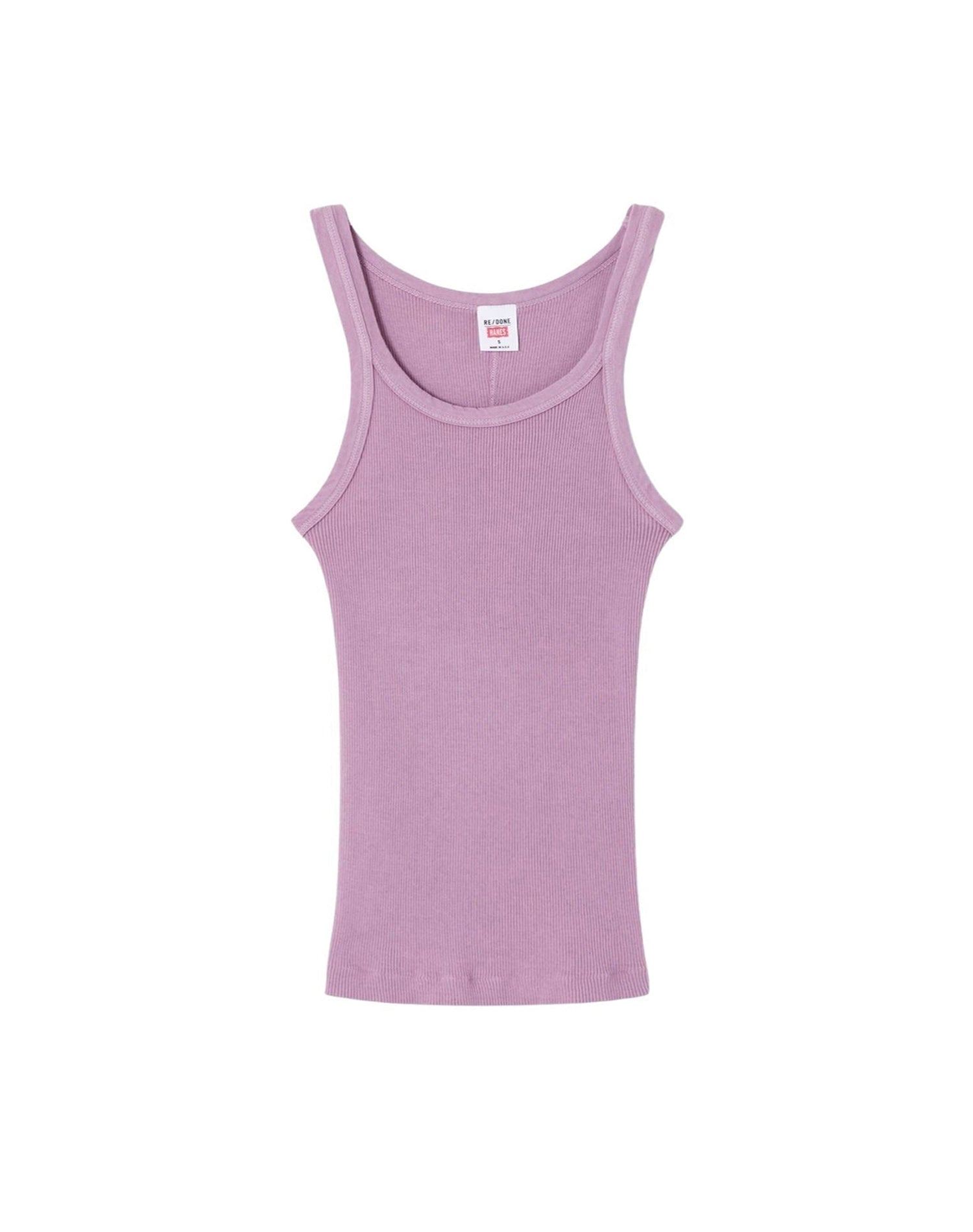 Hanes ribbed tank top - Electic Lilac