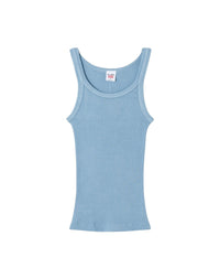 Hanes ribbed tank top - Pacific