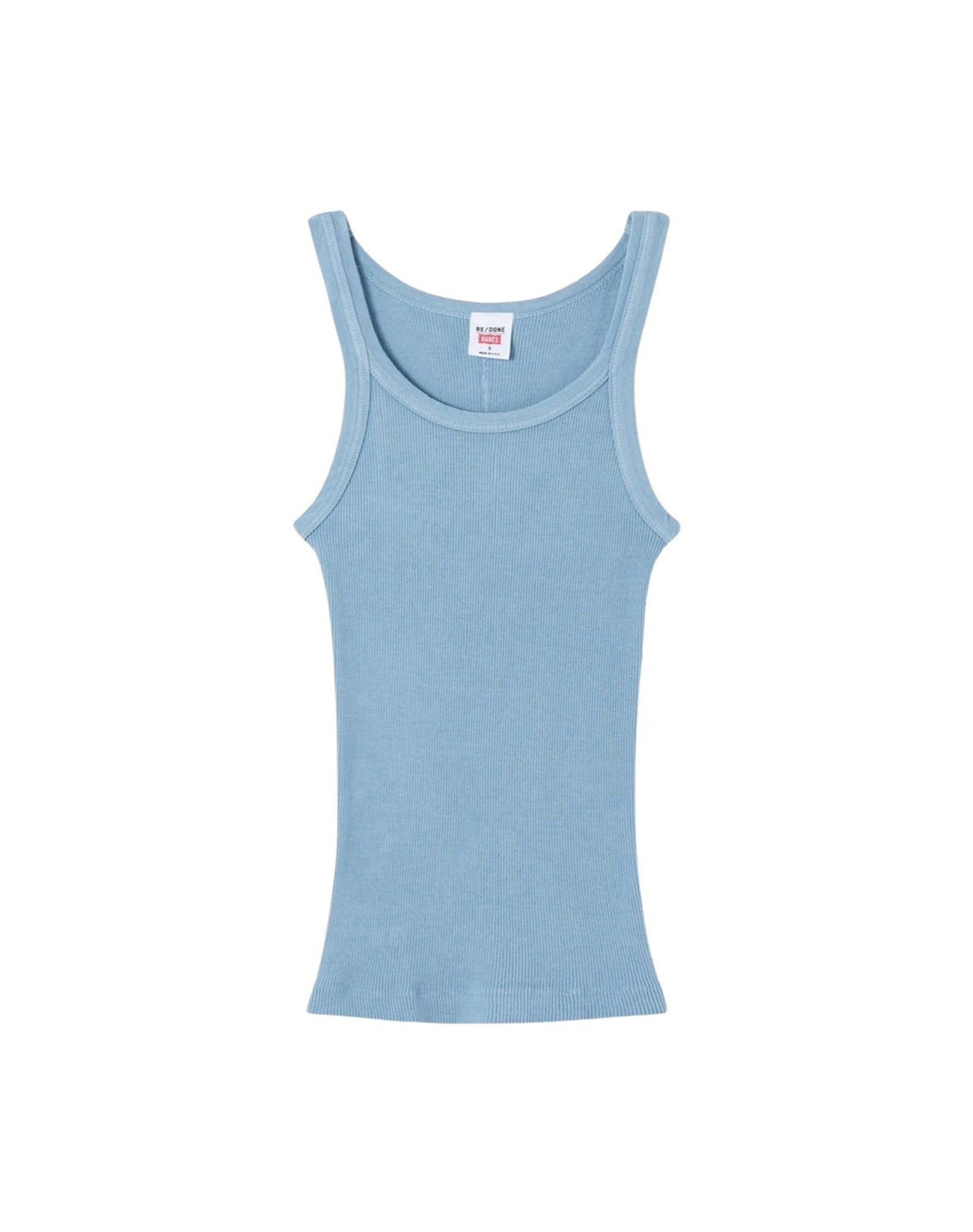Hanes ribbed tank top - Pacific