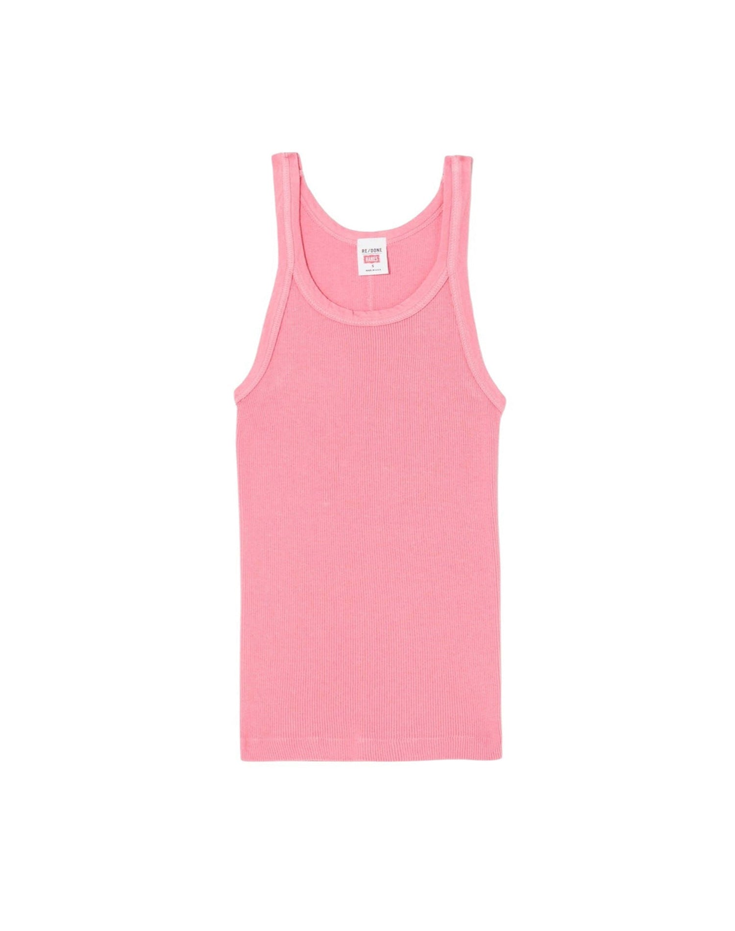 Hanes ribbed tank top - Sakura