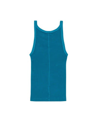 Hanes ribbed tank top - Teal