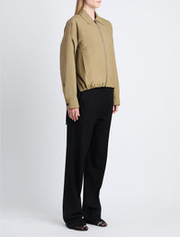Veste Emerson en popeline de coton - Drab