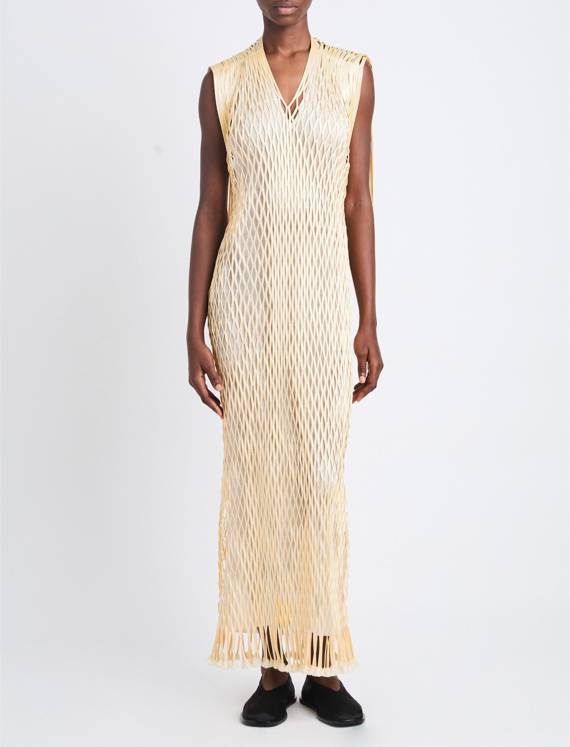 Robe longue Tauba en crochet - Resin