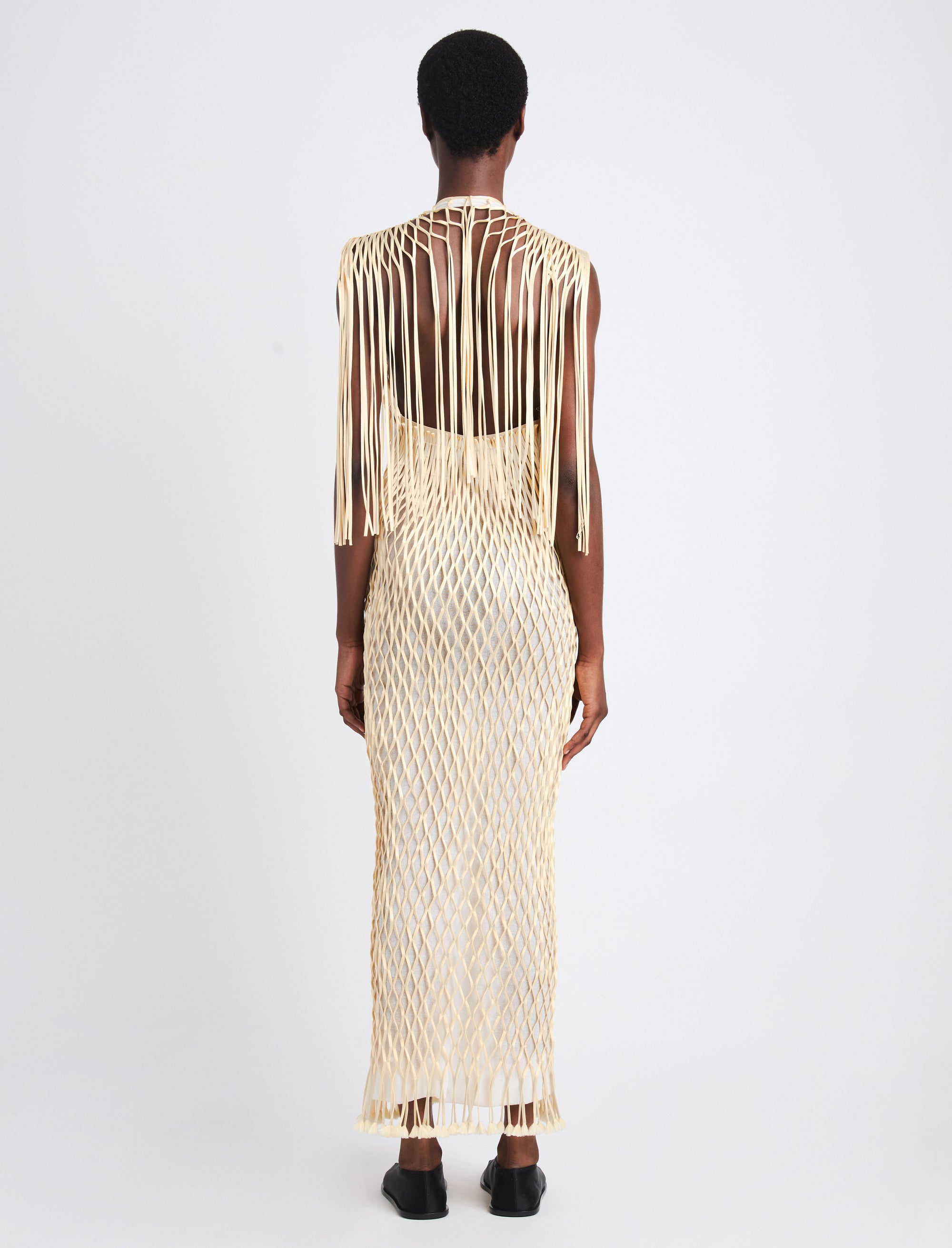 Robe longue Tauba en crochet - Resin