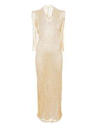 Robe longue Tauba en crochet - Resin