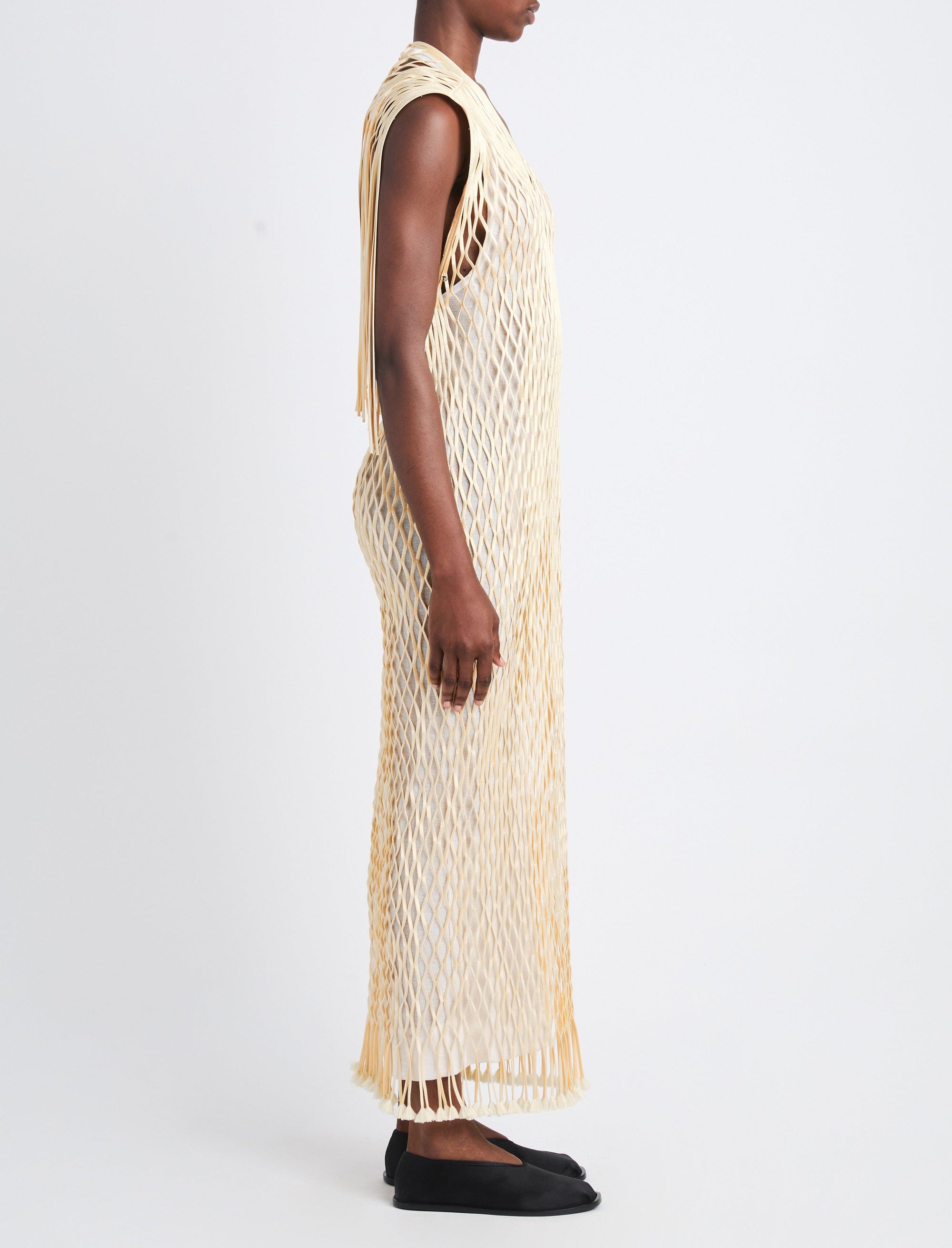 Robe longue Tauba en crochet - Resin