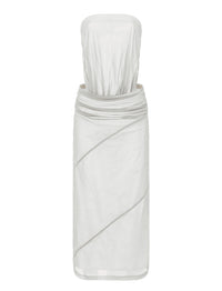 Robe bustier Gwen échancrée - Smoke